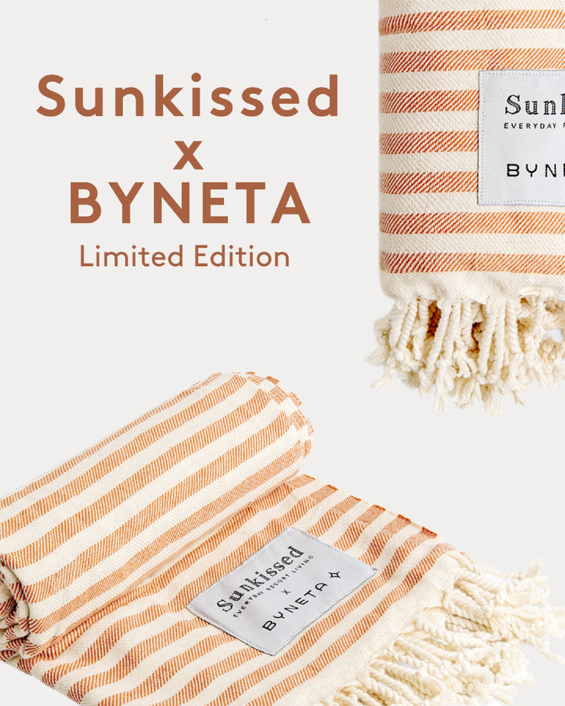 Sunkissed X ByNeta Mykonos Beach Towel
